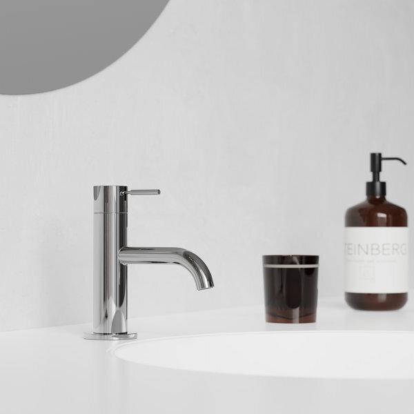 Actual product image Steinberg 100 series basin mixer, cold water, without drain, projection: 100mm, 1002500