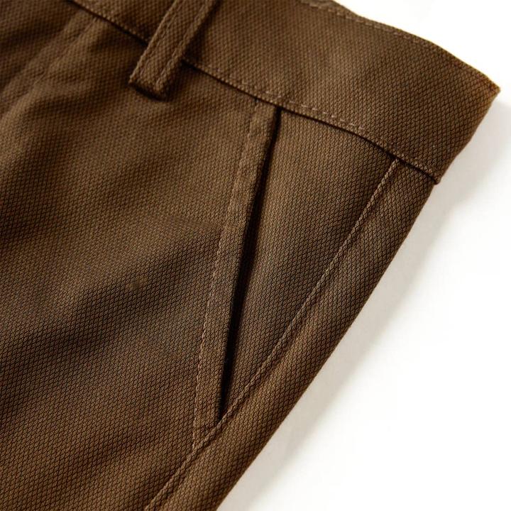 Actual product image VidaXL Children's trousers Cognac 116,Material: 60 % cotton. 37 (116)