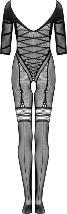 Actual product image Obsessive Mesh Catsuit - Black (S, M, M/L)