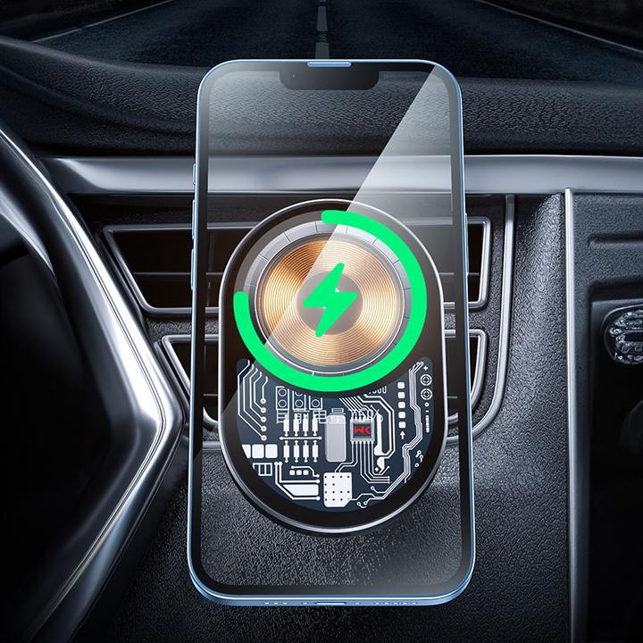 Actual product image Wekome Magnetic car holder with MagSafe wirele