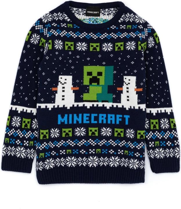Actual product image Minecraft Jumper Christmas Design (158, 164)