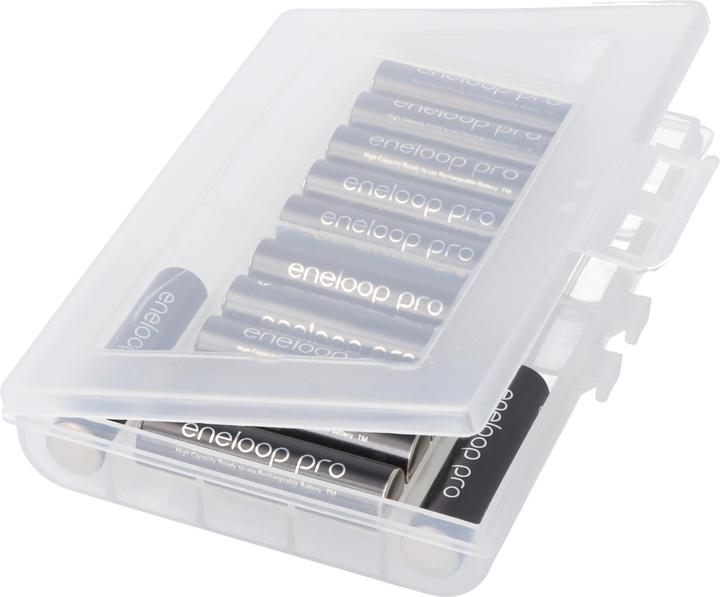 Produktbild AccuCell Akku eneloop pro, AAA Micro, 500 Ladezyklen, geringe Selbstentladung, mit Box (1 Stk., AAA, 930 mAh)