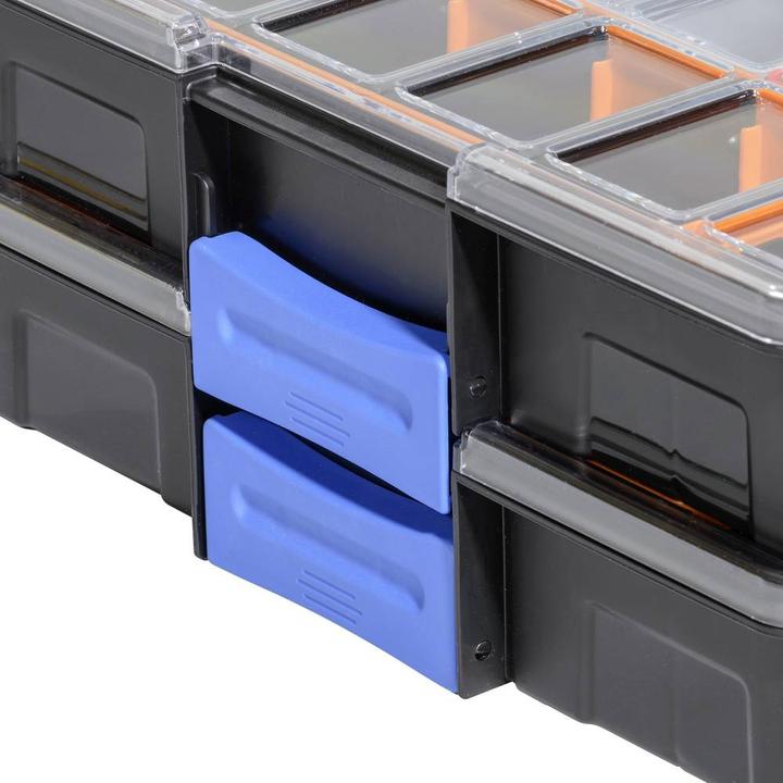 Actual product image Allit EuroPlus Pro K44/7 assortment case (W x H D) 440 76 355 mm number of compartments: 7 1 pc.