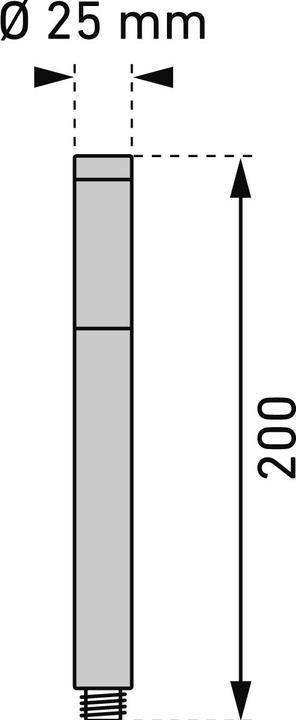 Produktbild Laufen Twinstick (1 Strahlarten, 8.50 l/min)