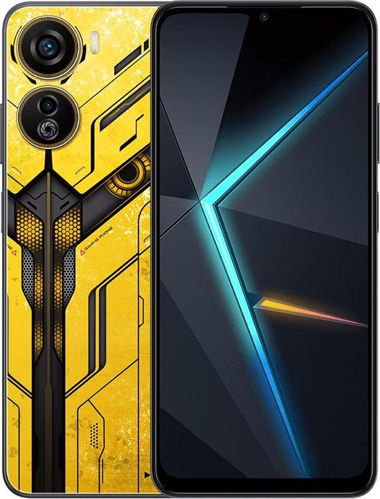 Actual product image ZTE Nubia Neo (256 GB, Black, Yellow, 6.60", Dual SIM, 50 Mpx, 5G)