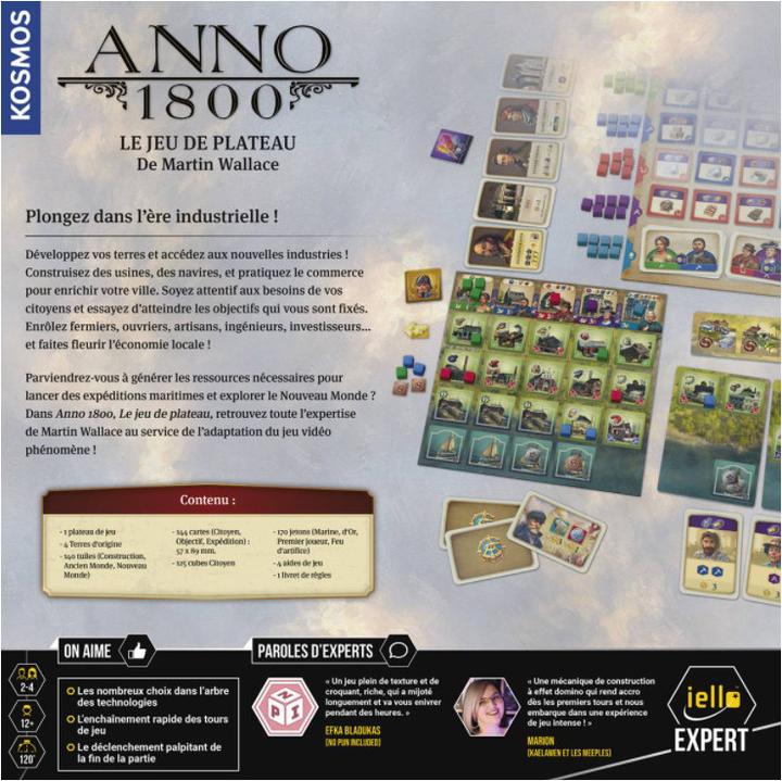 Image du produit Iello ANNO 1800 12+/2-4 (Français)
