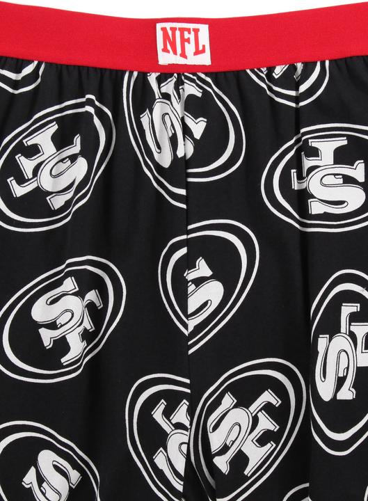 Actual product image Recovered NFL - San Francisco 49ers - Outline Logo Black Loungepant M (M)