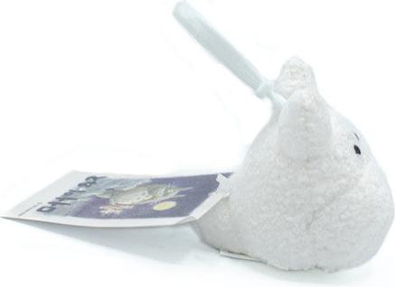 Produktbild Mein Nachbar Totoro - Weisser Totoro (6 cm) - Plüschanhänger (6 cm)