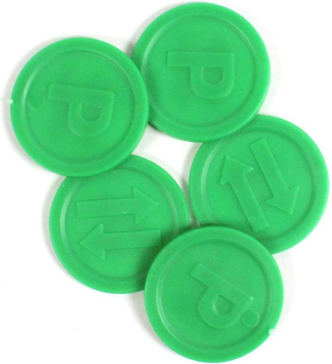 Actual product image W&A Jetons tokens deposit