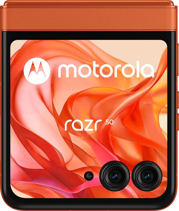 Immagine prodotto Motorola Razr 50 (256 GB, Arancione frizzante, 3.60", SIM + eSIM, 50 Mpx, 5G)