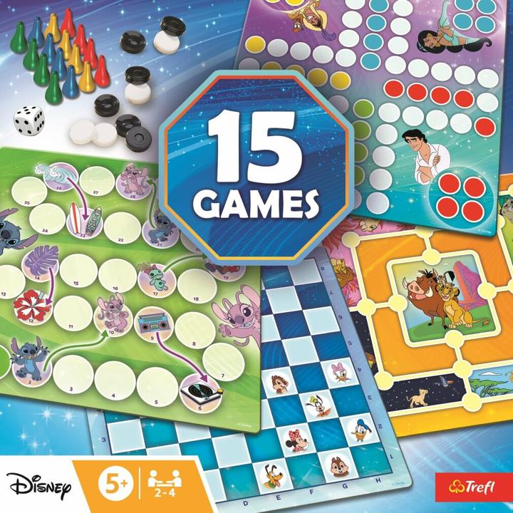 Actual product image Trefl TR Set of 15in1 games Disney EST LV LT SWE FIN