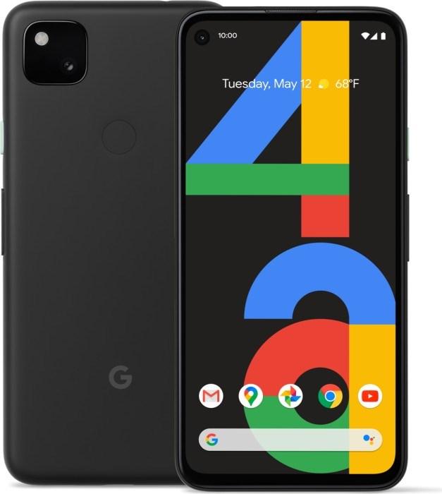 Google Pixel 4a (128 GB, Just Black, 5.80", SIM singola, 12.20 Mpx, 4G)