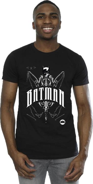 Immagine prodotto Batman Maglietta Scheletro di Pipistrello Uomo (5XL)