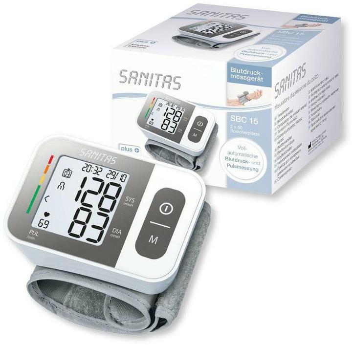 Image du produit Sanitas SBC 15 (Tensiomètre au poignet)