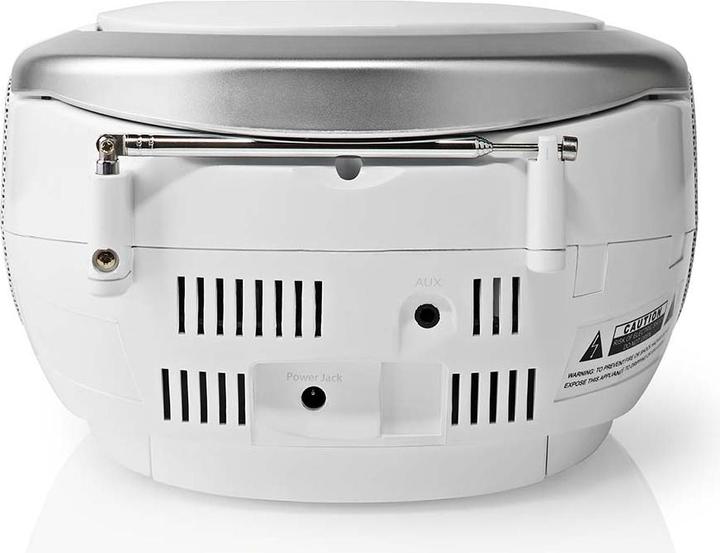 Immagine prodotto Nedis SPBB100WT - Bianco - Audio - Bianco (FM, Bluetooth)