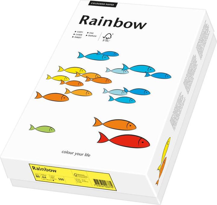 Actual product image Rainbow Copy paper (80 g/m², 500 x, A4)