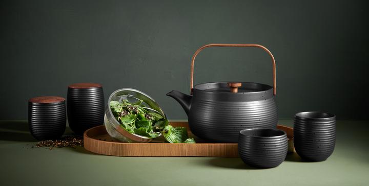 Actual product image ASA Selection Teapot with wooden handle, black (1.50 l)