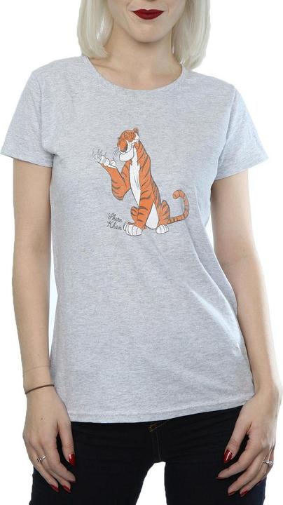 Actual product image Disney Womens/Ladies The Jungle Book Classic Shere Khan Cotton T-Shirt (XL)