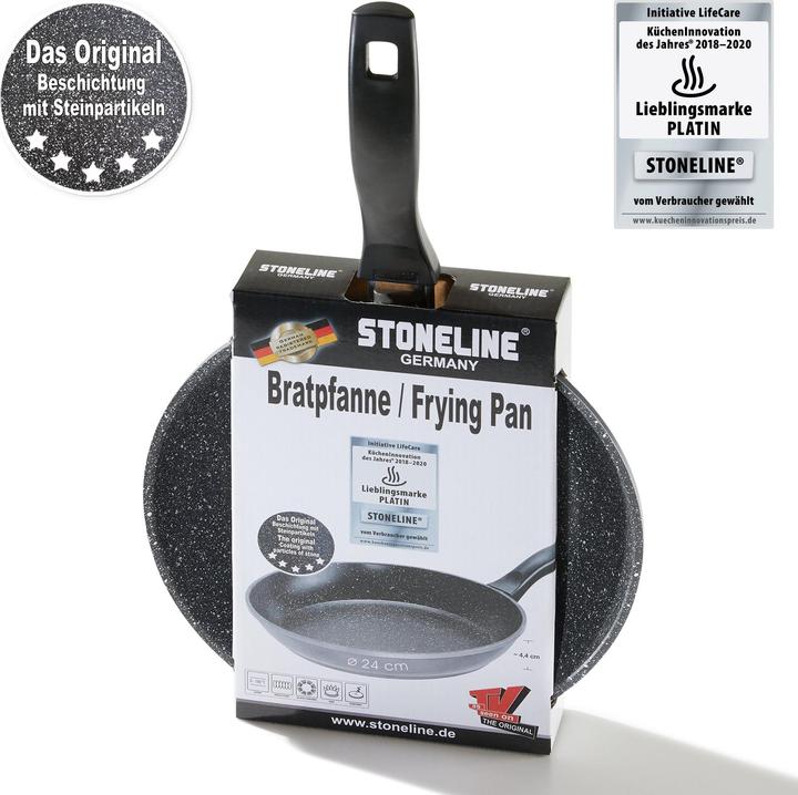 Produktbild Stoneline 6841 frying pan 24 cm (24 cm, Pfannenset + Topfset, Aluminium)