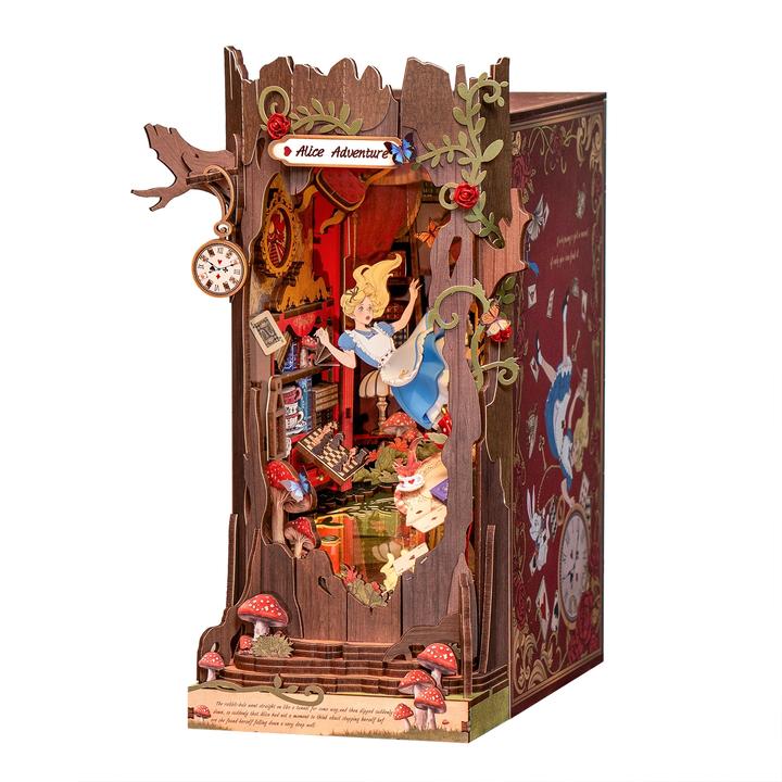 Immagine prodotto Robotime Bausatz Alice im Wunderland, Modell Art: Book Nook