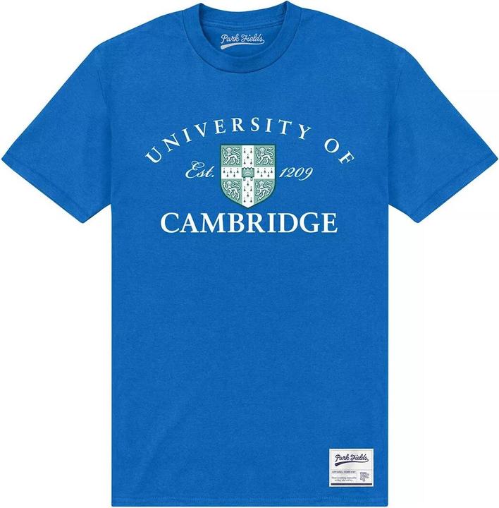 Actual product image Cambridge University Unisex Adult Est 1209 T-Shirt (S)