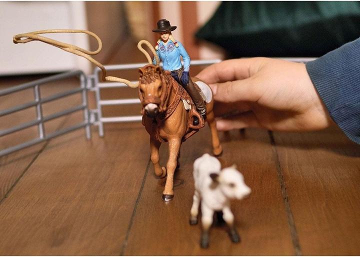 Produktbild Schleich Team Roping mit Cowgirl