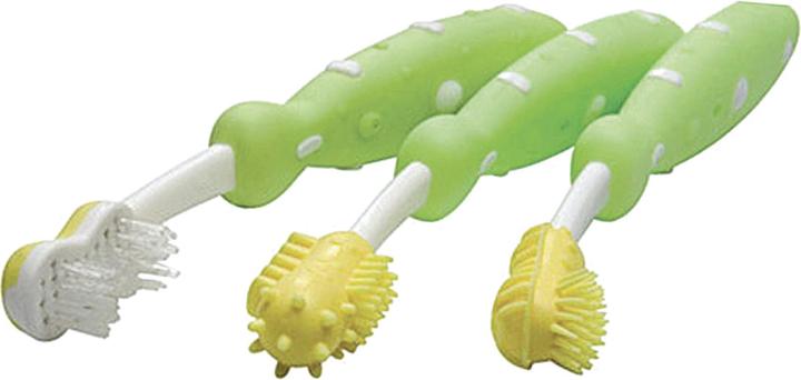 Produktbild Nuby Zahnputztrainer 3er Set (Weich, 3 x)