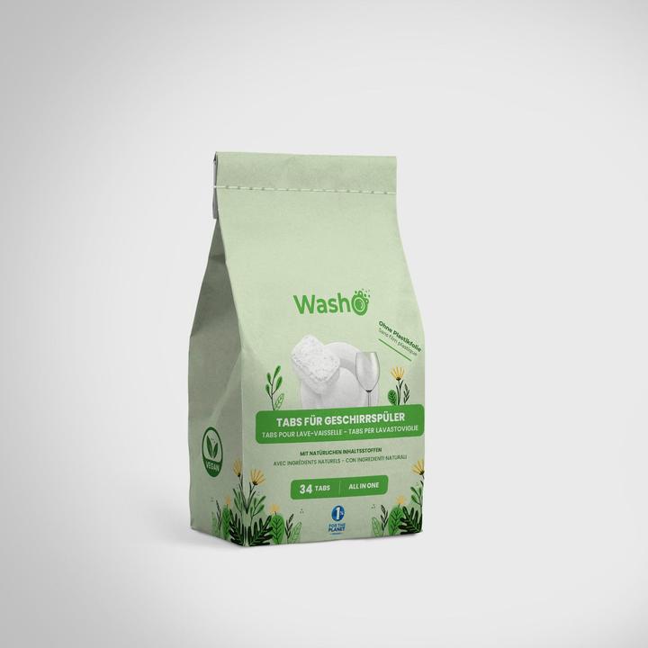 Produktbild Washo Geschirrspültabs (Tabs, 34 Waschgänge)
