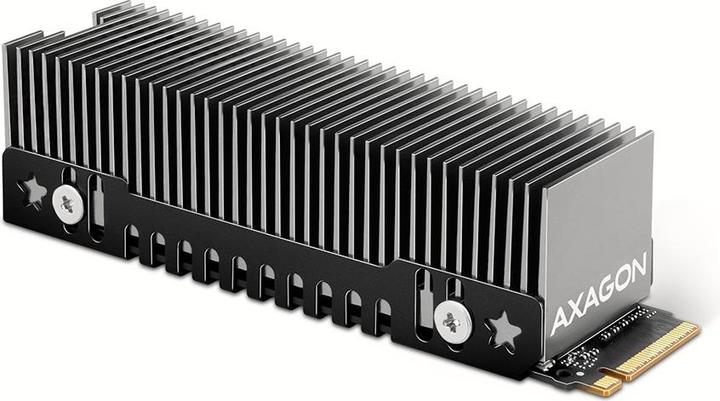 Immagine prodotto Axagon CLR-M2XT Raffreddatore passivo per SSD M.2, alluminio - 2280