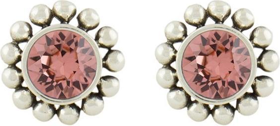 Produktbild Steinkult Ohrringe "Amy" (Messing, Kristallstein, 925 Sterling Silber versilbert, 18 Kt. Vergoldet)