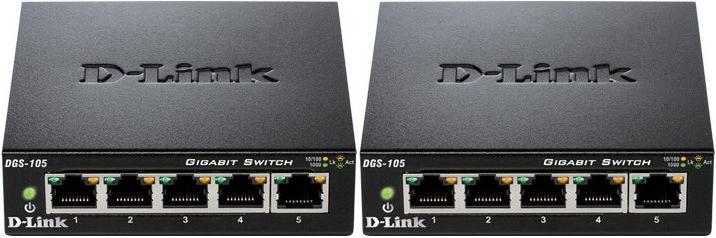 D-Link DGS-105 - 2er-Set