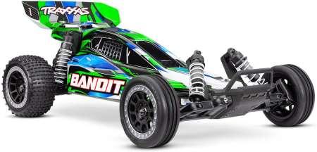 Actual product image Traxxas BUGGY BANDIT HD 1:10 2WD EP RTR GREEN w/USB-C Charger & Battery (RTR Ready-to-Run)