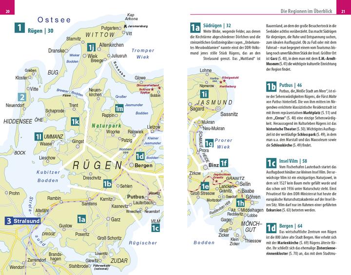 Produktbild Reiseführer Rügen, Hiddensee, Stralsund (Deutsch, Peter Höh, 2023)