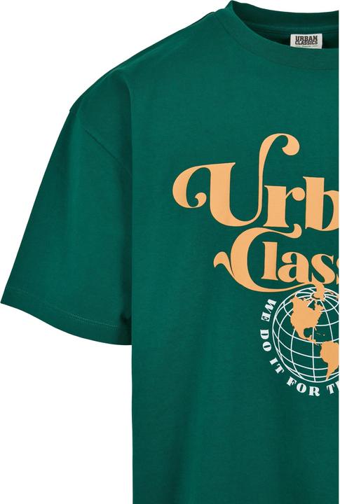 Actual product image Urban Classics Organic Globe Logo Tee - 16990 (S)