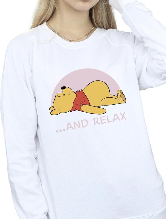 Actual product image Disney Womens/Ladies Winnie The Pooh Relax Sweatshirt (XL)