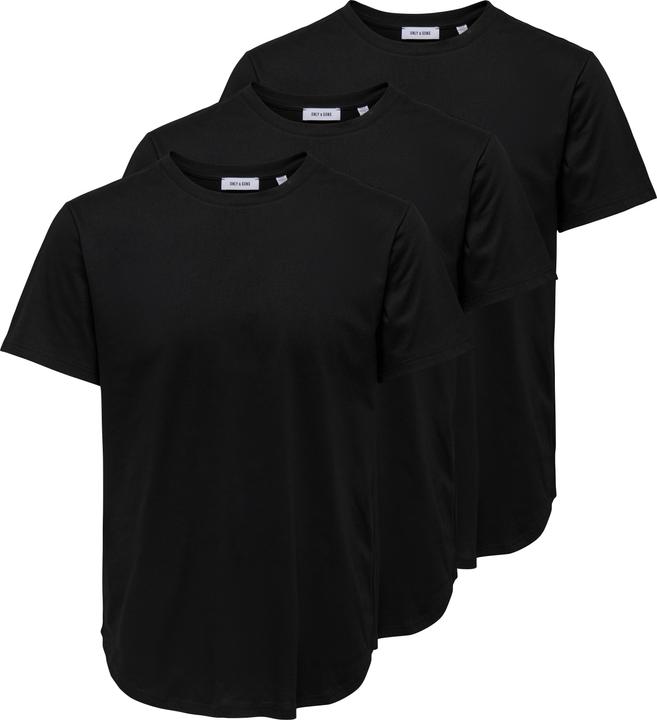 Produktbild Only & Sons T-Shirt JEFF LONGY Kurzarmshirt (M)