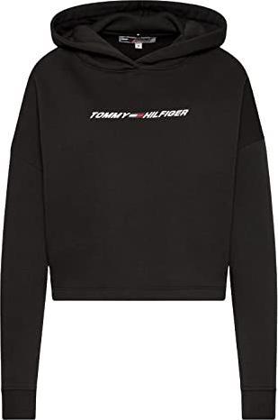 Actual product image Tommy Hilfiger Hooded Sweatshirt, Black, Black, XS/S (XS)