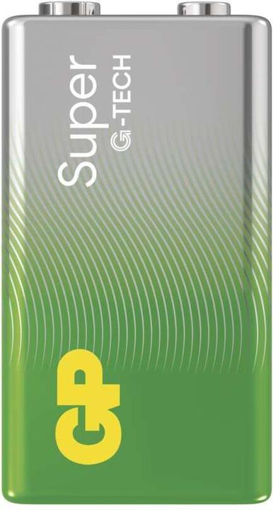 Produktbild GP Batteries GP Super Alkaline 9V-Block 6LR61 Neu 0301604AETA-B1 (1 Stk., AA)