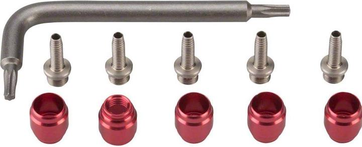 Actual product image Sram Clamping rings + sockets for hydraulic line 5Pcs