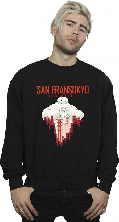 Produktbild Disney Big Hero 6 Baymax San Fransokyo Heart Sweatshirt (XXL)