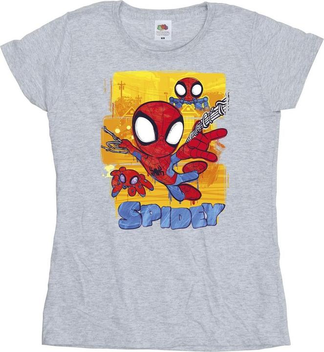 Spidey And His Amazing Friends Flying TShirt (L)