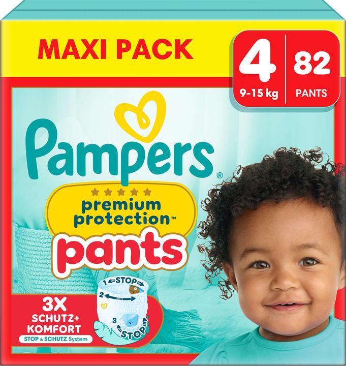 Immagine prodotto Pampers Premium Protection Pants (Dimensione 4, Box mezzo mese, 82 Pezzo/i)