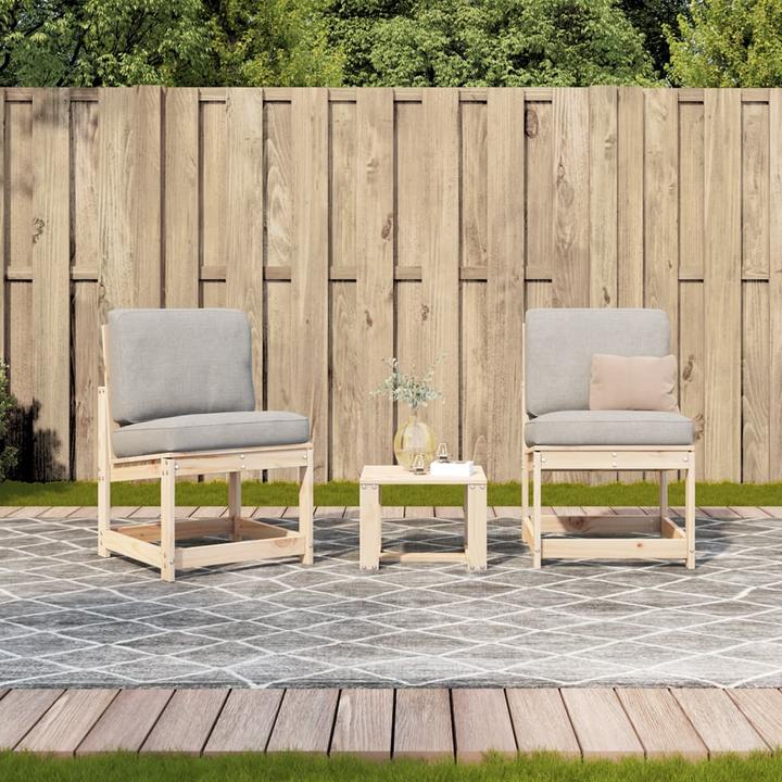 Image du produit VidaXL Ensemble de salon de jardin 3 pièces