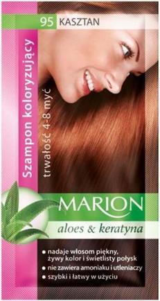 Actual product image Marion Shampoo 4-8 Wash 95 Chestnut 40Ml (40 ml, Liquid shampoo)
