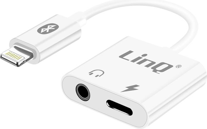 Produktbild LinQ Audio- und Ladeadapter mit 3.5mm Buchse /Lightning Anschluss (Lightning, 3.5mm Klinke)