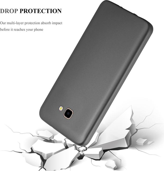 Actual product image Cadorabo TPU Matt Metallic Cover (Samsung Galaxy J4 Prime)