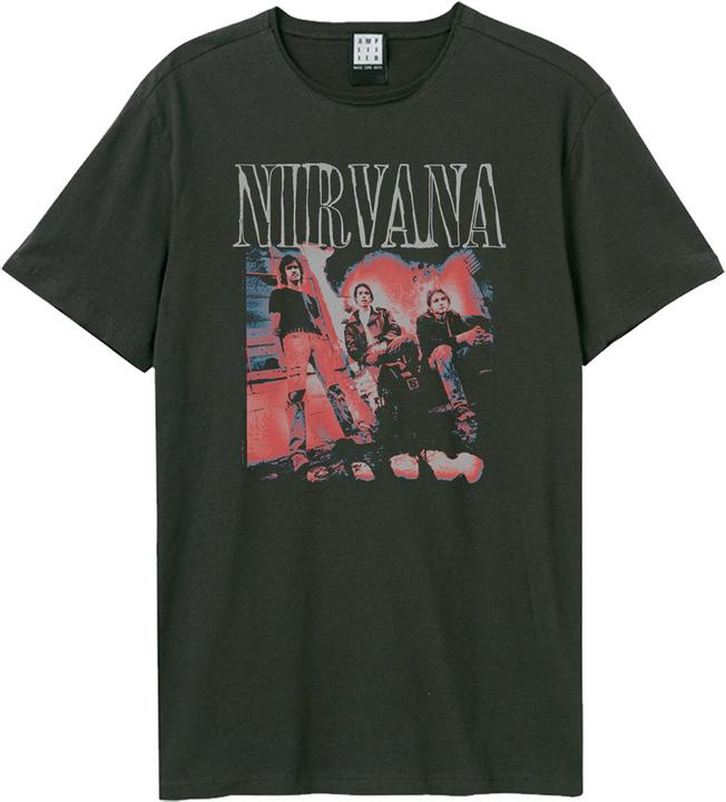 Immagine prodotto Amplified Distressed Band Photo Maglietta Nirvana Adulto Unisex (3XL)