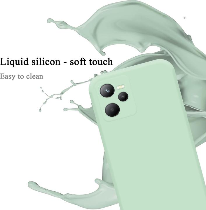 Immagine prodotto Cadorabo Custodia in silicone liquido TPU per Realme C35 / Narzo 50A PRIME (Realme C35, Realme Narzo 50A Prime)