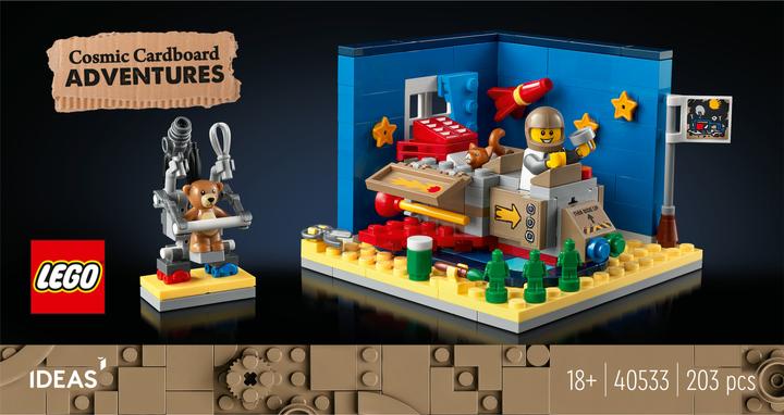 Actual product image LEGO Ideas adventures in astronaut nursery (40533, LEGO Ideas)
