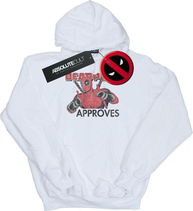 Image du produit - Sweat à capuche DEADPOOL APPROVES - Femme (M)